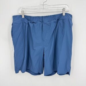 Wellen Sevens Sport Short Lined Mens XL blue Performance Lightweight Tennis